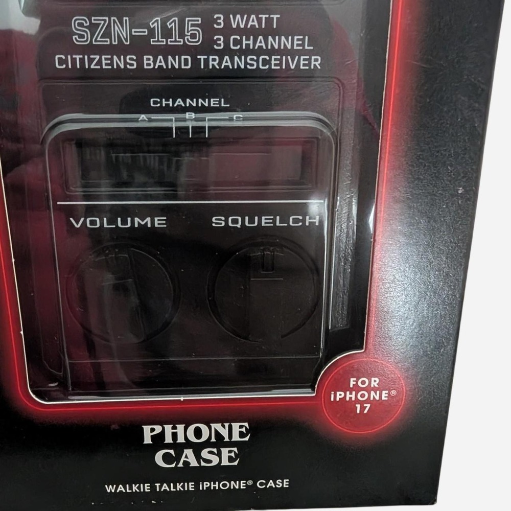 Code Red Walkie Talkie iPhone 17 Case Brand new in box